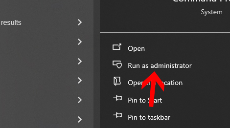 Mở Windows Terminal bằng Admin