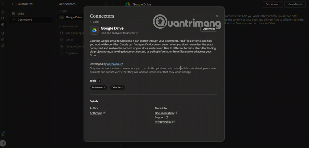 Connectors Claude AI