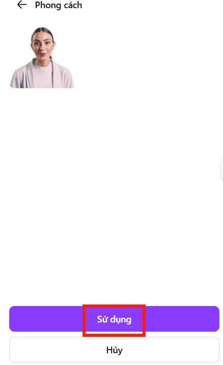 Nhân vật trong HeyGen AI avatars 