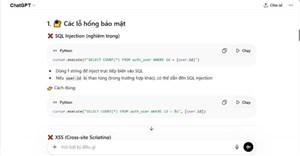 Mẫu prompt đánh giá code toàn diện