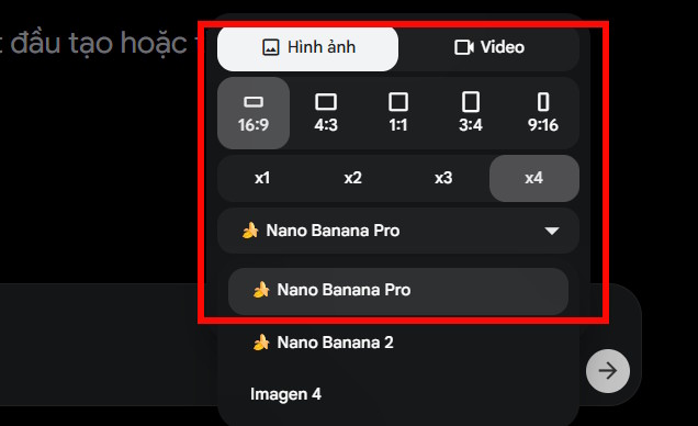 Tùy chỉnh kích thước phiếu bài tập