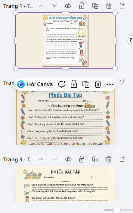 Ảnh kích thước gốc trên Canva