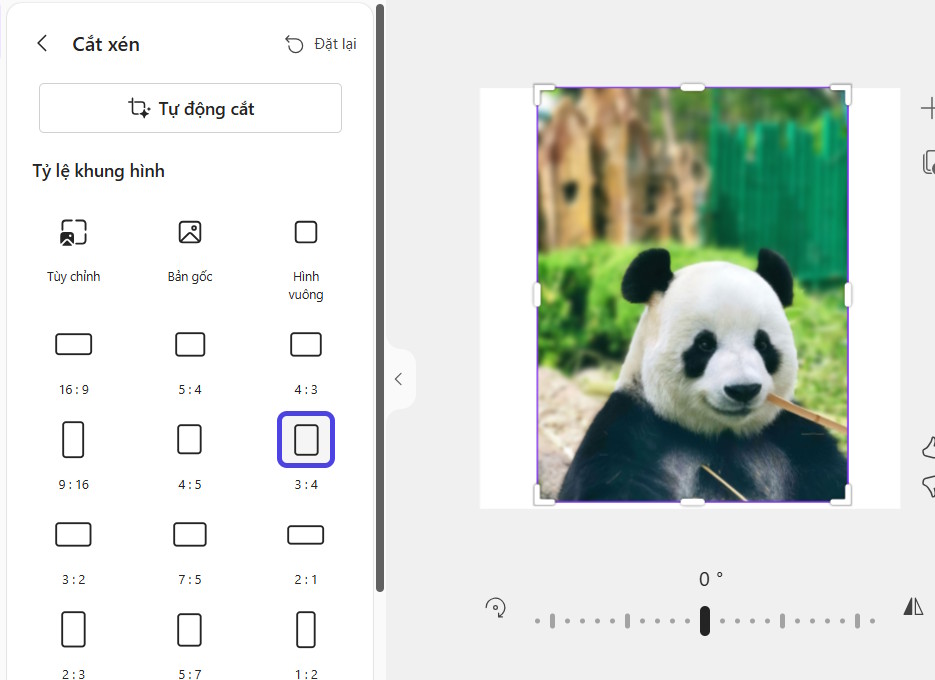 Chỉnh sửa ảnh trên Microsoft Designer