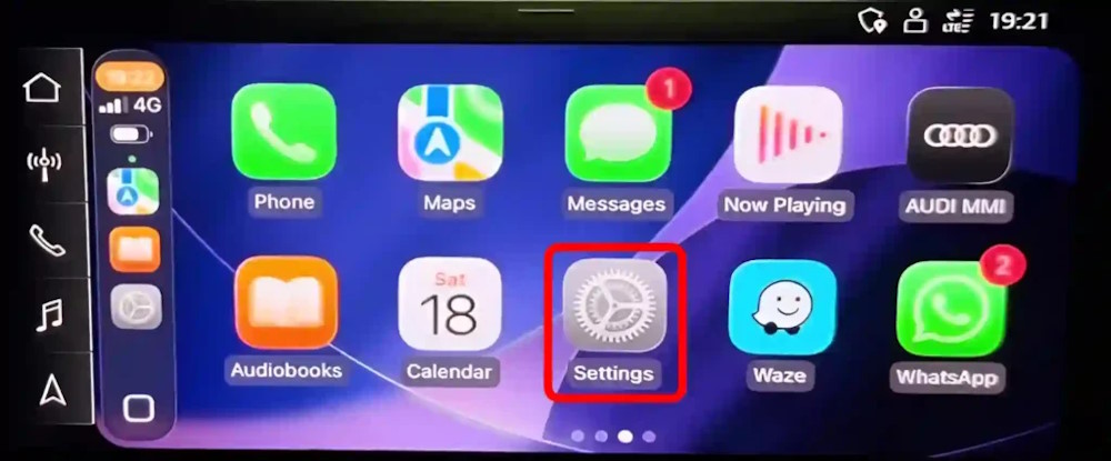 Cài đặt trên Car Play
