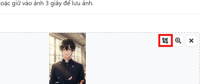 Chỉnh ảnh gốc anime