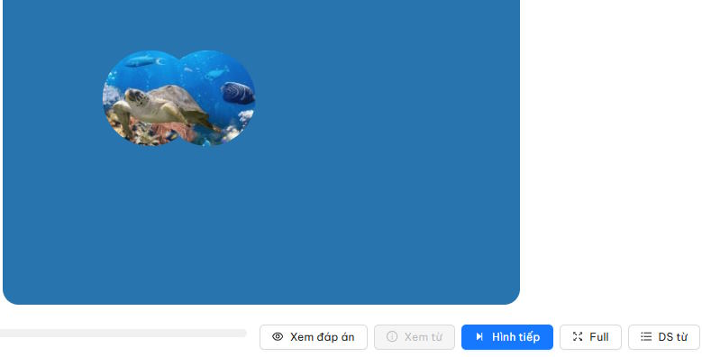 Game ống nhòm học từ vựng