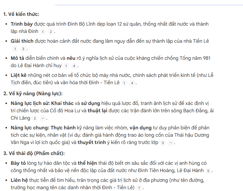 Prompt xây dựng mục tiêu theo năng lực học sinh NotebookLM