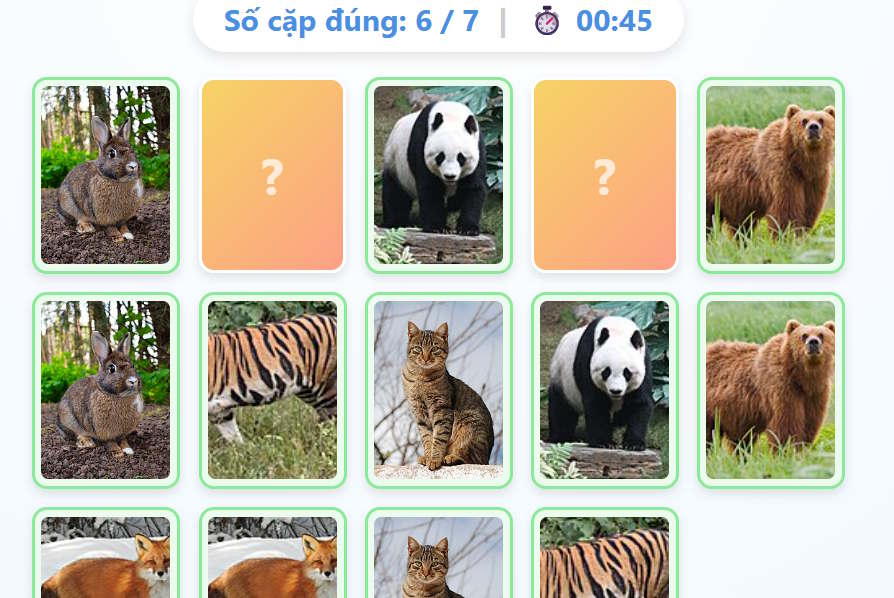 Xem trước game ghép cặp trên Gemini