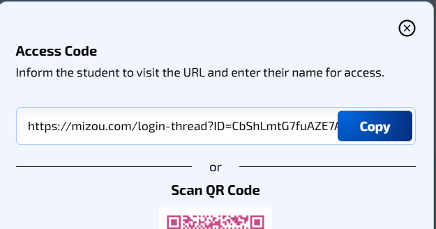Gửi chatbot trên Mizou