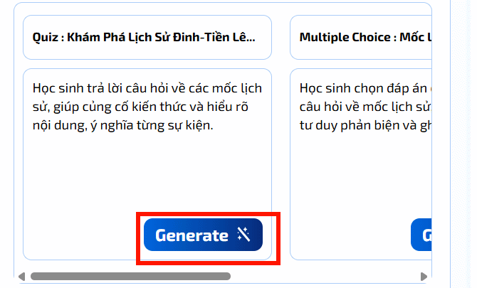 Mizou chọn công cụ ôn tập