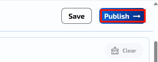 Publish chatbot trên Mizou