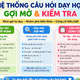 Prompt tạo câu hỏi gợi mở và kiểm tra trên NotebookLM