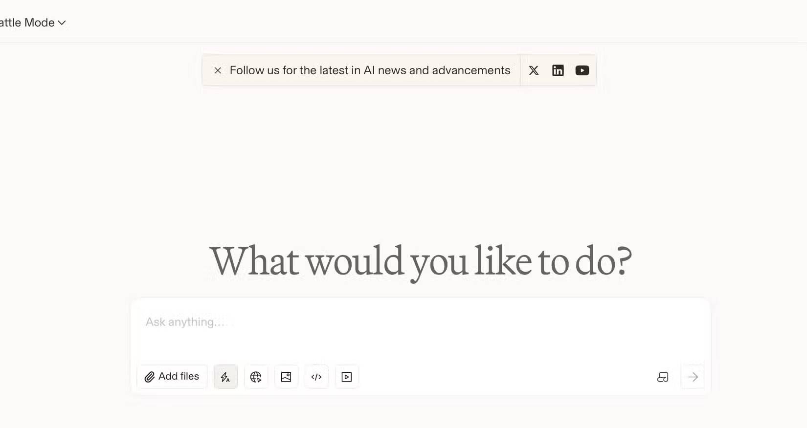 Trang chủ Chatbot Arena