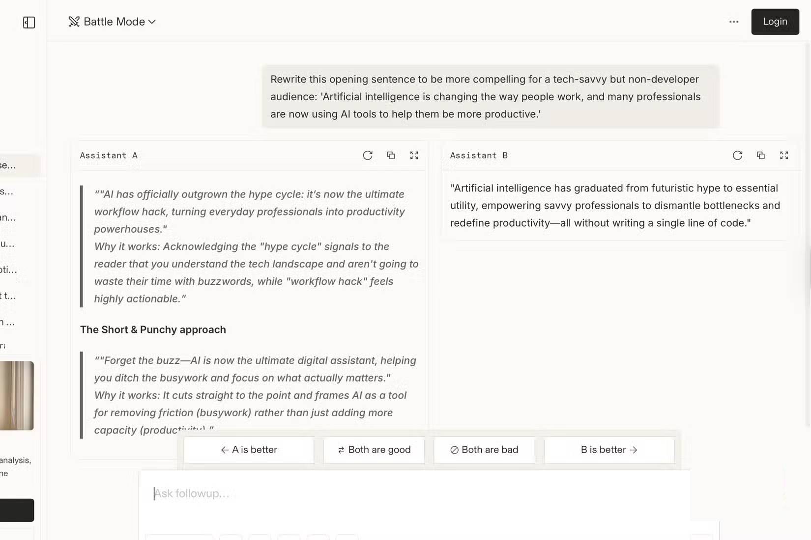 Cuộc chiến giữa các chatbot AI trên Chatbot Arena