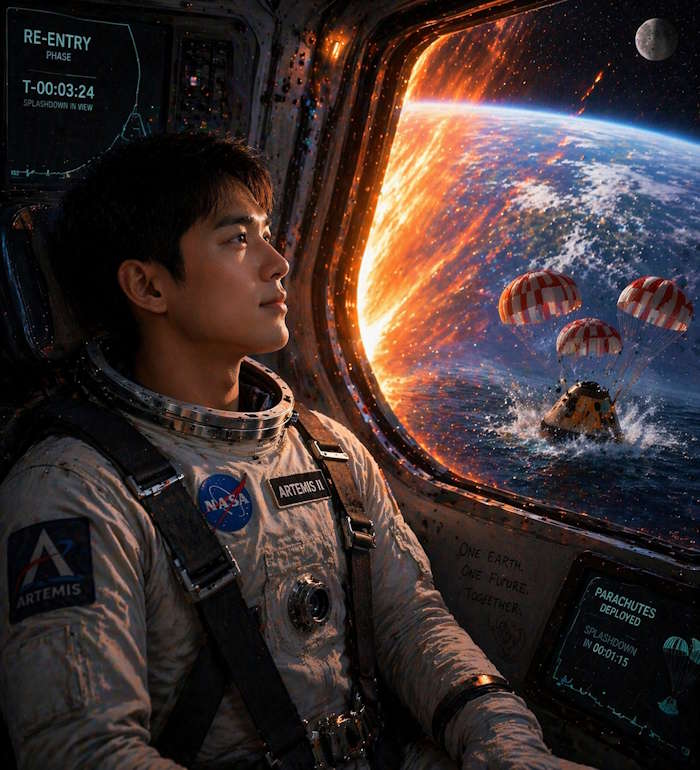 Prompt 3: Sự trở lại Trái đất