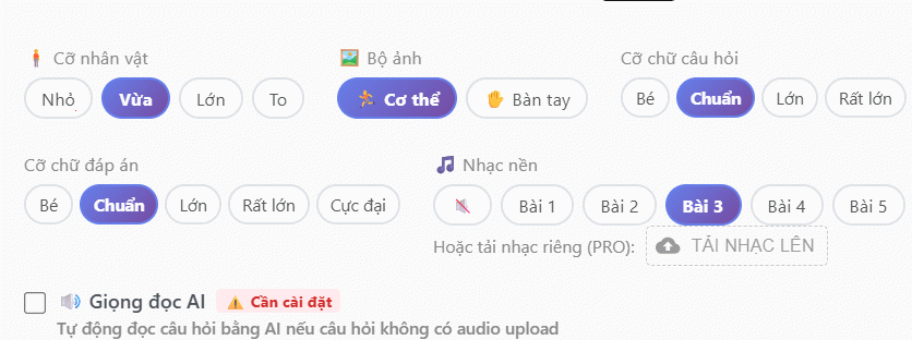 Thiết kế ảnh trò chơi thể dục ABC