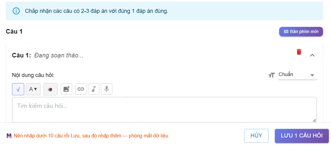 Nhập hỏi trò chơi thể dục ABC