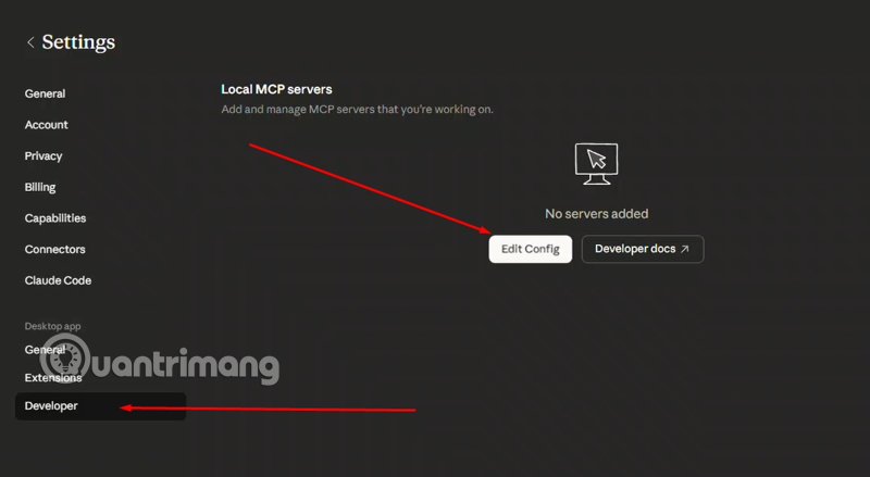 mcp hệ thống Claude Desktop
