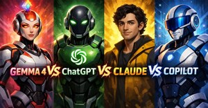 So sánh các mô hình AI Gemma 4, ChatGPT, Claude và Copilot
