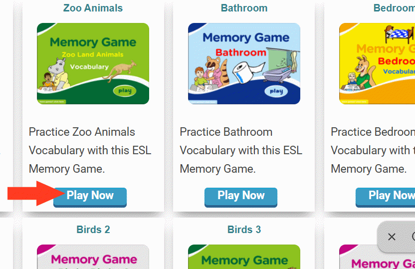 Chọn game trên ESL Games Plus