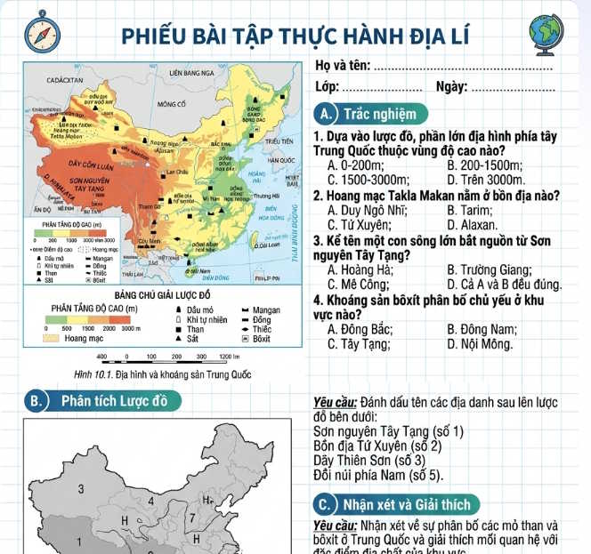 Phiếu bài tập trên Iron AI