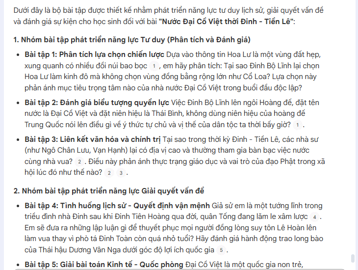 Prompt theo năng lực trên NotebookLM