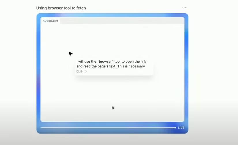 OpenAI ChatGPT Agent duyệt web