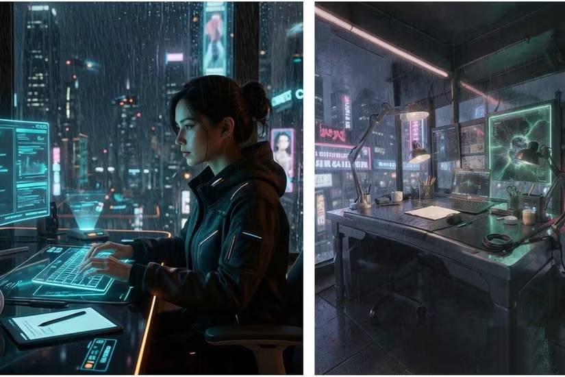 Adobe Firefly vs. Krita AI Diffusion