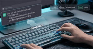 Mẹo xuống dòng trong ChatGPT mà không bị gửi Prompt