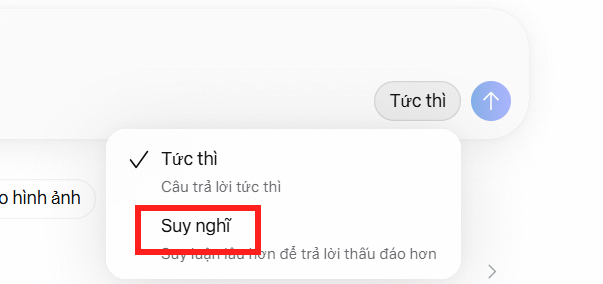 Mô hình Suy nghĩ trên Meta AI