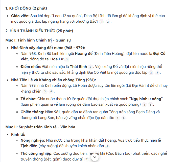 Prompt dạy học nhanh