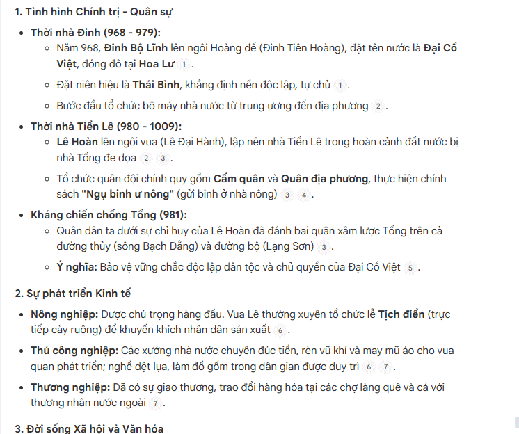 Prompt có phần chốt kiến thức