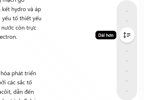 Độ ngắn dài câu trả lời trên ChatGPT