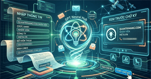 Hướng dẫn tạo Email Signature Generator với ChatGPT