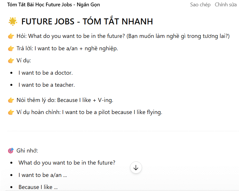 Nội dung tóm tắt liệu trên ChatGPT