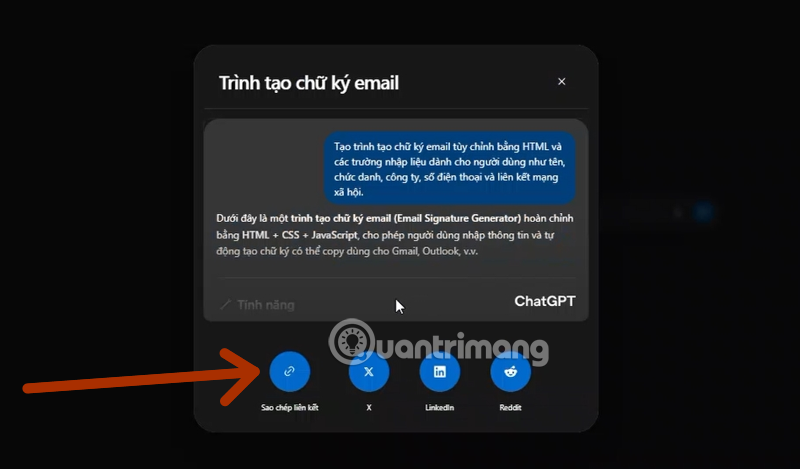 chia sẻ cuộc trò chuyện ChatGPT NotebookLM
