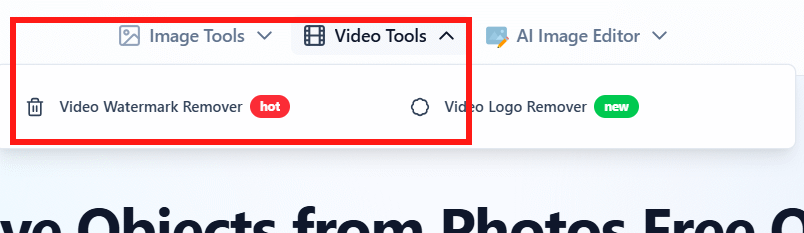 Công cụ xóa logo trong video AI