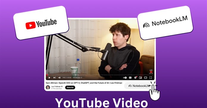 Cách đồng bộ kênh YouTube với NotebookLM