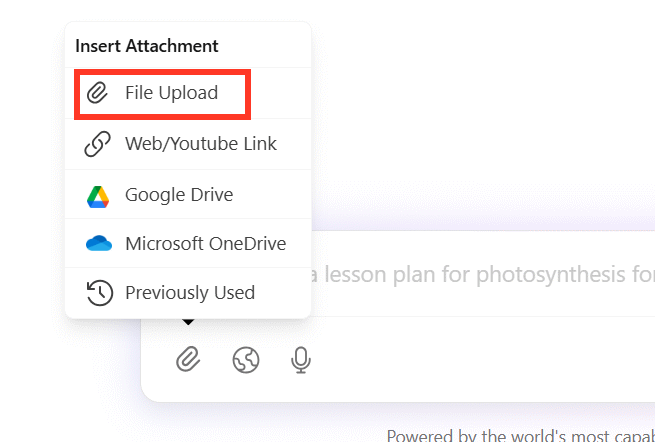 Tải tài liệu tham khảo lên Alayna AI