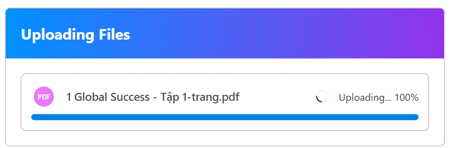 Phân tích tài liệu tải lên Alayna AI