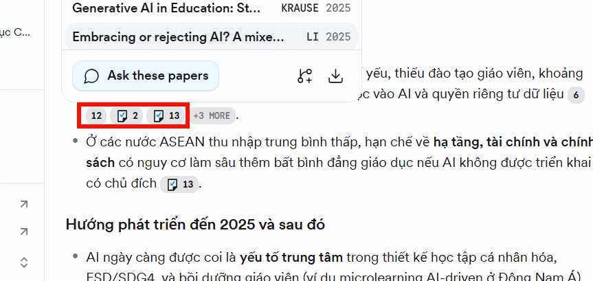 Mở tài liệu tham khảo trong Consensus