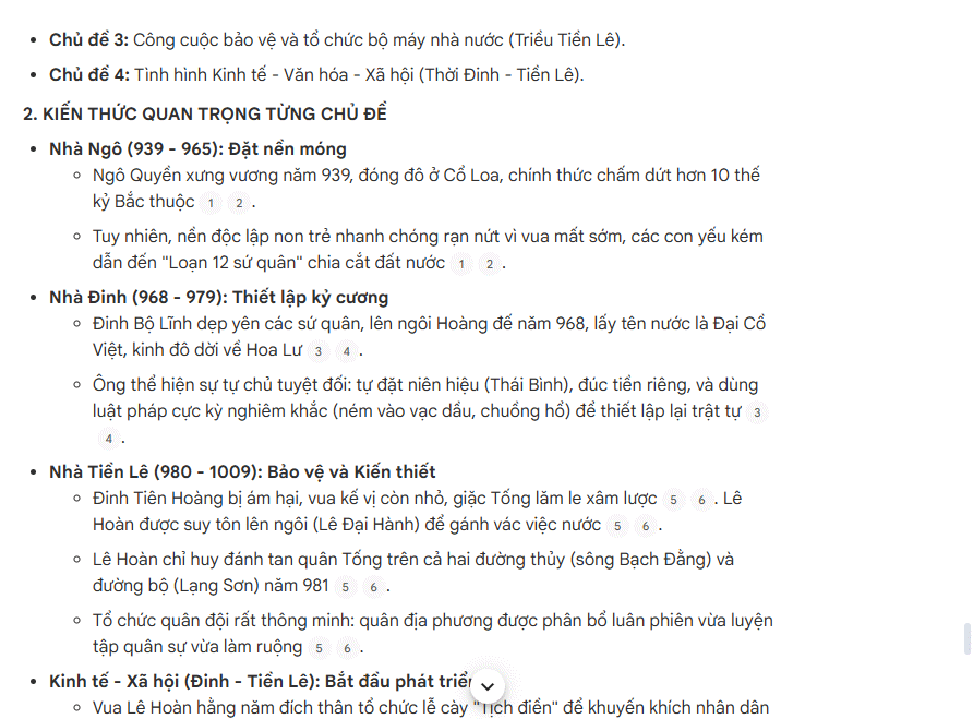 Lệnh yêu cầu NotebookLM hệ thống kiến thức