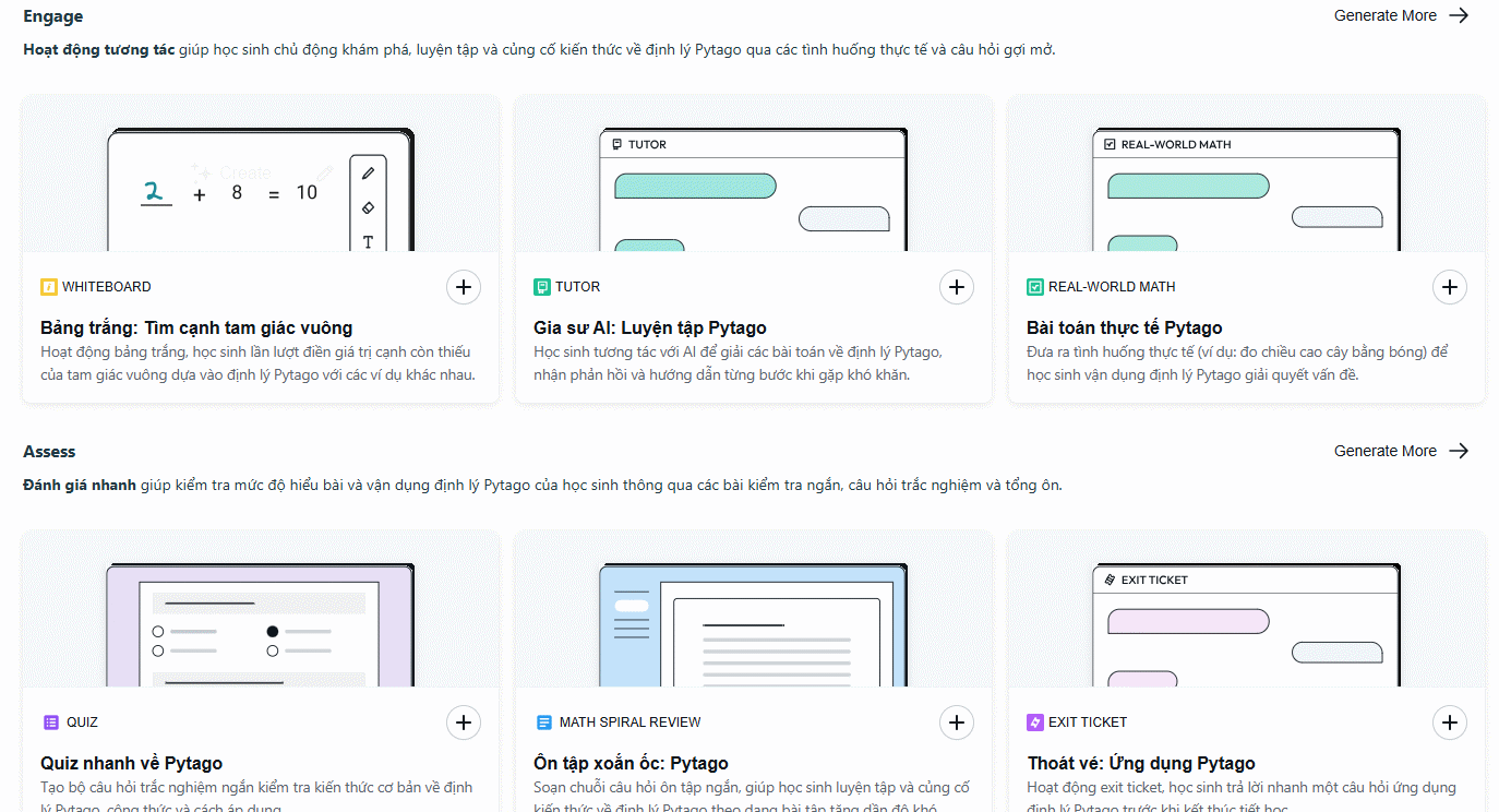 Công cụ trên Brisk khai thác nội dung