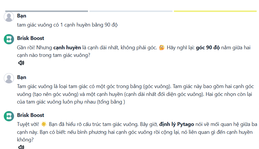 Khai thác trợ lý Brisk
