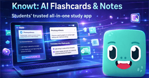 Knowt: AI Flashcards & Notes