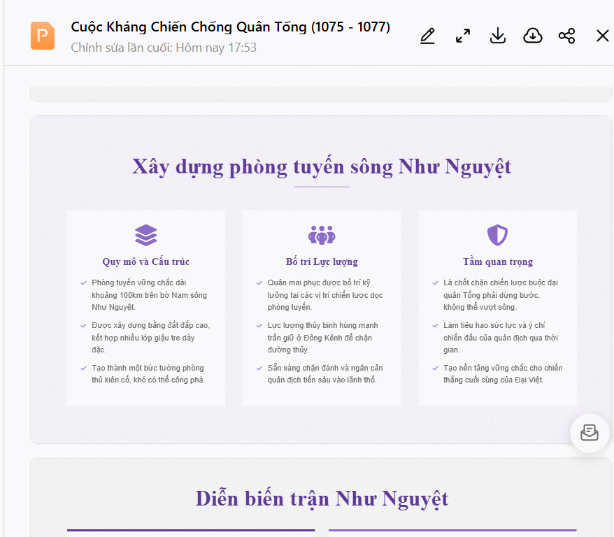 Slide thuyết trình trên TeraBox