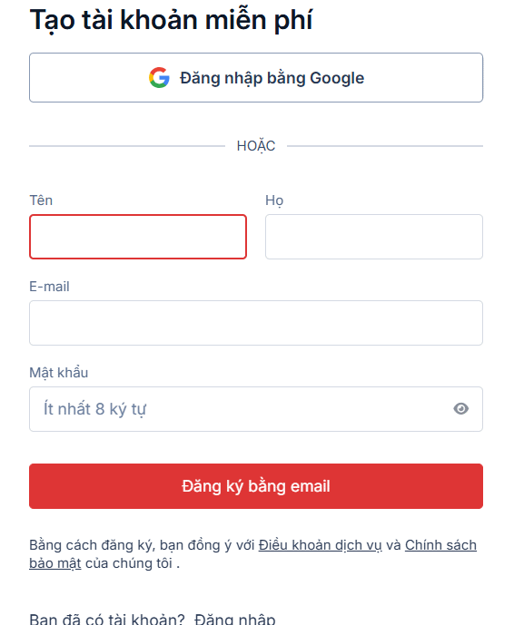 Đăng ký tài khoản BioDigital Human