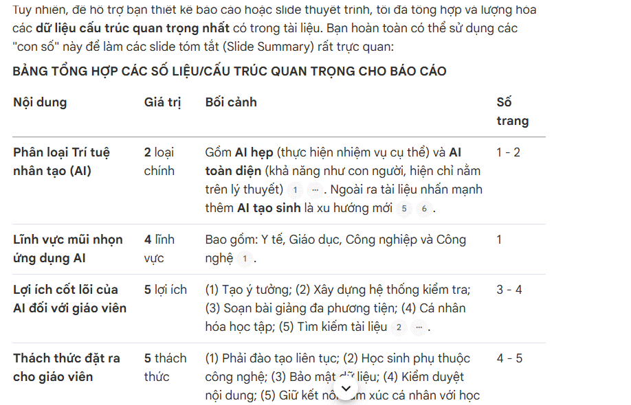 Câu lệnh trích xuất số liệu PDF để làm báo cáo