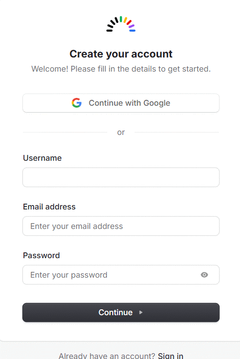Đăng ký tài khoản Faces App