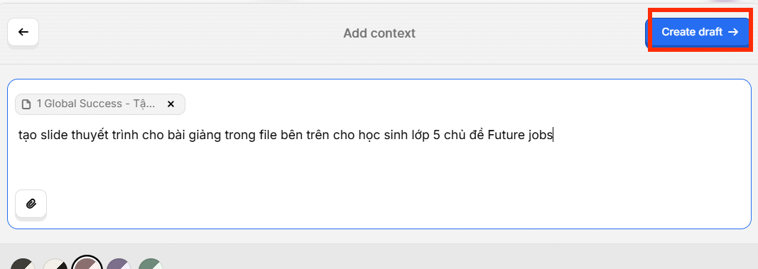Tải tài liệu tạo slide trên Faces App